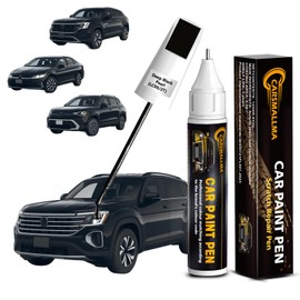carsmallma LC9X/2T Deep Black Pearl Car Touch Up Paint for Volkswagen, Color Accurate Car Paint Scratch Repair Pen Kit Quick & Easy Fix Vehicle Chips and Automotive Nicks Scuff