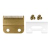 AIRERA Professional 2-Hole Replacement Blades Set #2161, 1 Carbon Steel