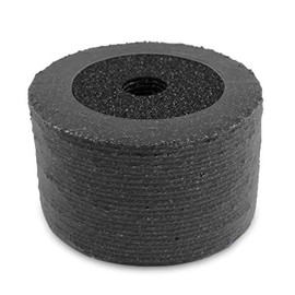 BHA Silicon Carbide Resin Fiber Sanding and Grinding Discs, 4.5” x 7/8” Arbor Hole - 25 Pack (80 Grit)