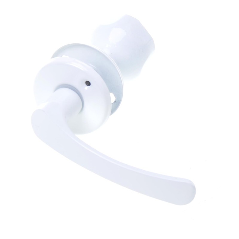 Aqbau® Door Handle with Door Knob Rotatable | Button Push