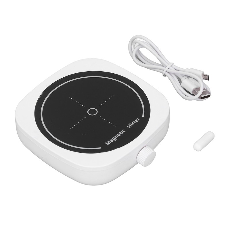 Magnetic Stirrer Silent Mini USB Magnetic Liquid Mixer for Brewing