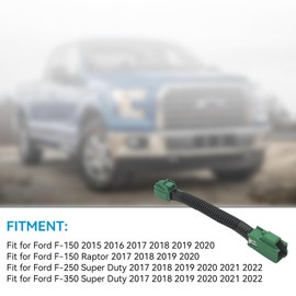 Mirror Spot Lights Speed Override Mod Harness Fit for Ford F150 2015-2020 F150 Raptor 2017-2020 F250 F350 Super Duty 2017-2022 Tow Mirror Spotlights Stay on Over 6 mph