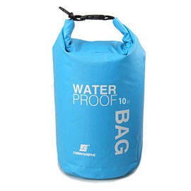Uncle Paul Boat Dry Bags - Blue 10L Waterproof Bag For Drifting Boating Kayaking Fishing Rafting Swimming Camping Canoeing Surfing 10 Litres