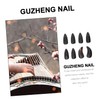 VICASKY 8pcs Guzheng Protectors Professional Natural Horn Nails for Beginners