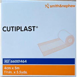 Cutiplast Non Sterile Conformable Fabric Dressing Strips, 5 m x 4 cm