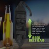Gokelomg 6 Portable Bottle Waist Belt Bag Bottles Drinks Can