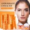 Kit Facial 6 Piezas Vitamina C Acido Con Hialuronico Bioaqua