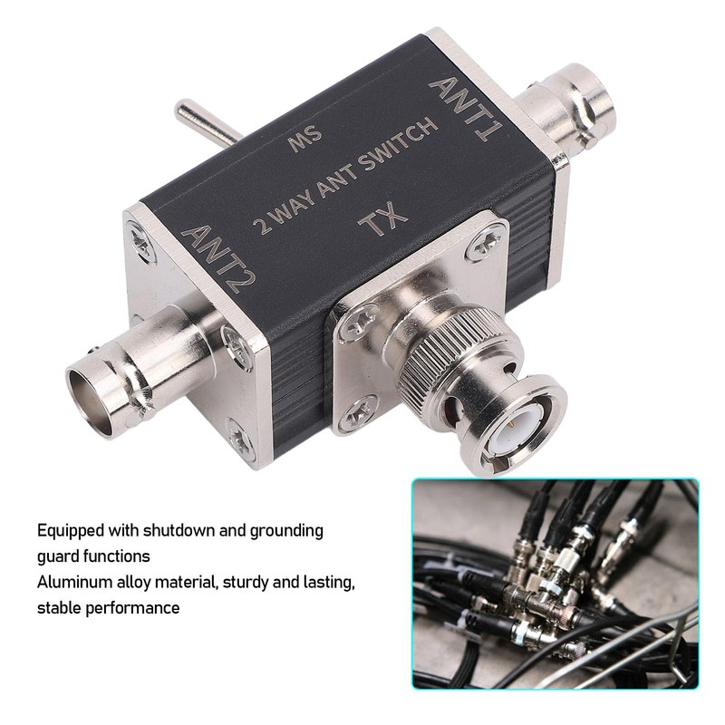 100W Aerial Switch BNC Interface Manual Antenna Selector Switch 2