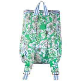 Lilly Pulitzer Insulated Backpack Cooler Large Capacity, Portable Soft Cooler Bag for Picnics, Beach, Pool, Hiking (Blossom Views)