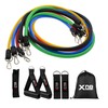Xn8 Resistance Bands With Handles Weight Exercise Stretch Bands Set