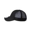 Legacy Lo-Pro Snapback Trucker Cap, Adjustable, Black-Black