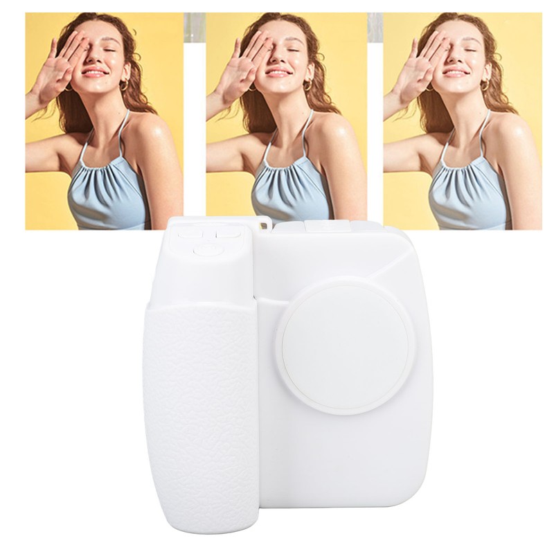 Smartphone Camera Shutter Grip 3 Gear Adjustable 1000mAh with LED