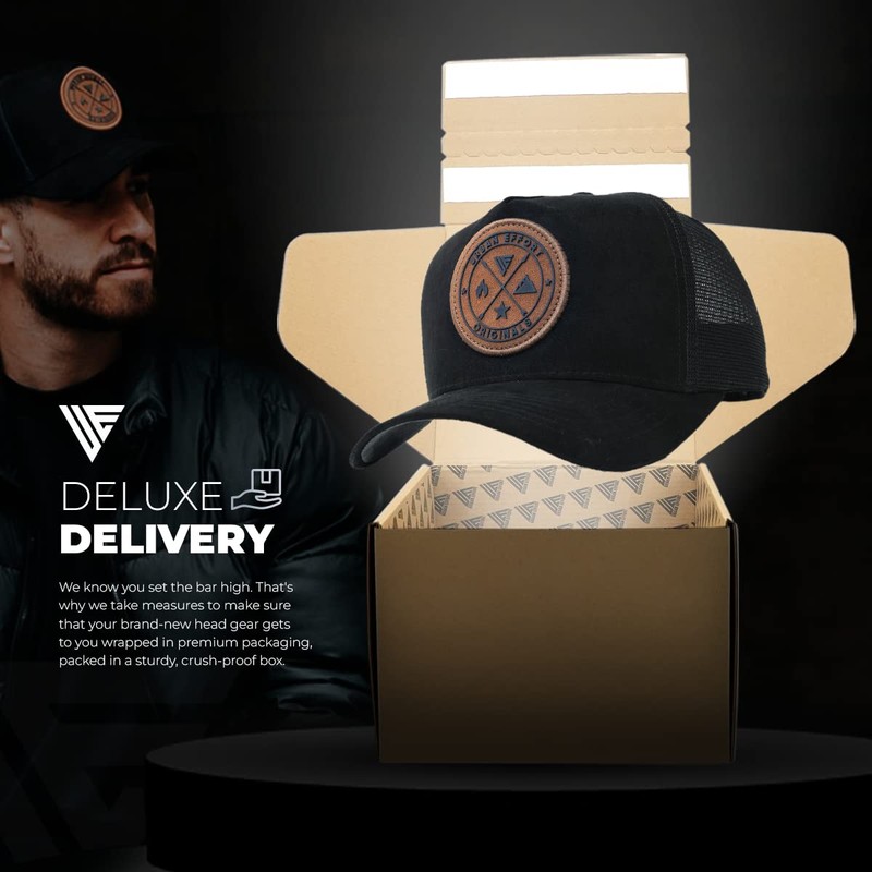 Urban Effort Mesh Trucker Hat,Men and Womens Trucker Hats with