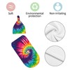 Tie Dye Colorful Rainbow Newborn Swaddle Blankets Beanie Hat Sets