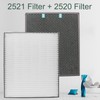 Replacement 400 Filter for Bissell Air400-2521 Pre, 2520 Active Carbon
