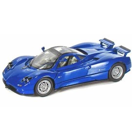 Pagani Zonda C12 Blue 1/24 Diecast Model Car by Motormax 73272bl