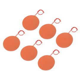 MECCANIXITY Silicone Heating Pad, 12V 30W Heater Film Flexible Heating Plate 100mm Heater Mat for Constant Temperature, Pack of 6