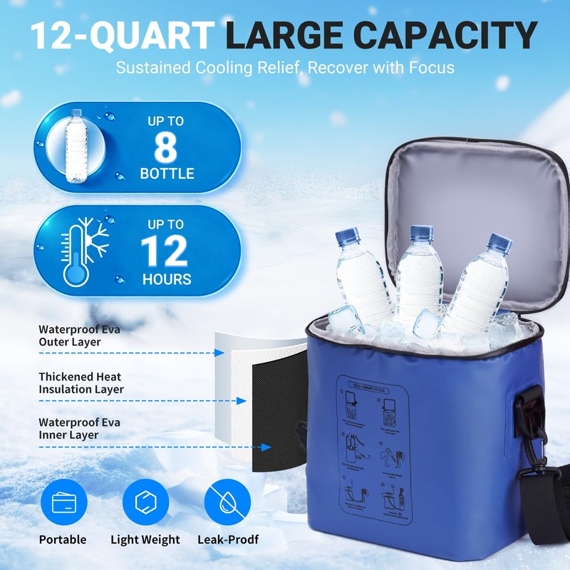 Ice Machine for Knee After Surgery, Cold Therapy Machine for