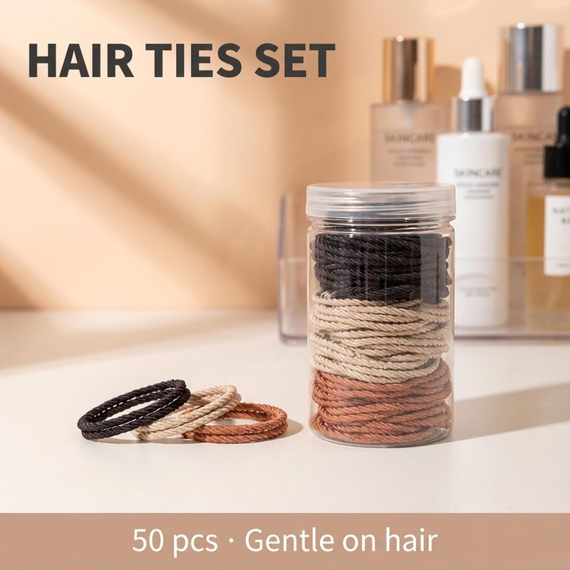 Hair Accessories Set - Claw Clips - Bobby Pins -