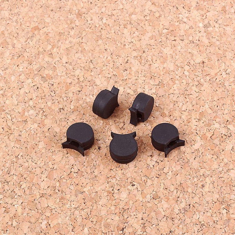 Alnicov Rubber Clarinet Thumb Rest Cushion Protector Fit for Most