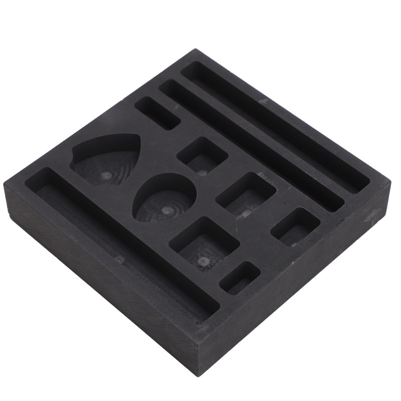 Graphite Ingot Mold for Metal Casting 11 Holes Easy Demoulding