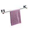Stainless Steel Telescopic Towel Bar, Adjustable Bathroom Towel Rack for