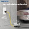 ELEGRP Level 1/2 EV Charger, 16 Amp, Portable J1772 Electric