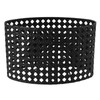 Iron Hollow Oval Lampshade Metal Engraving Hollow Lampshade Compatible for