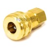 Foster FM4204, 4 Series, Industrial Coupler, Automatic, 3/8" Female NPT,