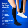 SB SOX 3-Pair Compression Socks for Women & Men (15-20mmHg)