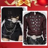 TINIDI Men Women Rhinestone Belt Western Bling Studded Crystal Diamond