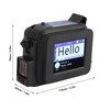 Pocket Inkjet Printer Adjustable Printing Height 0.1‑ 0.5in/1in Touch Screen