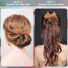 4 piezas Deft Hair Bun Maker Donut Hair Bun Tool