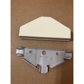 Legrand  Legrand V5715 Raceway Metallic Tee Fitting Steel Cable Raceway 2-1/2", Ivory