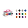 Cernit CEASS001C - Set of 12 Colours Oven Hardening Polymer