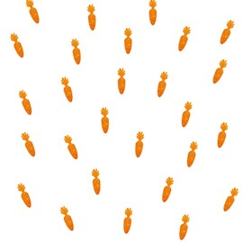 Carrot Confetti, Orange Glitter Carrot Table Confetti, Vegetable Paper Confetti for Farmer Birthday Party, Carrot Cut Out for Rabbit/Baby Shower Party Table Decoration