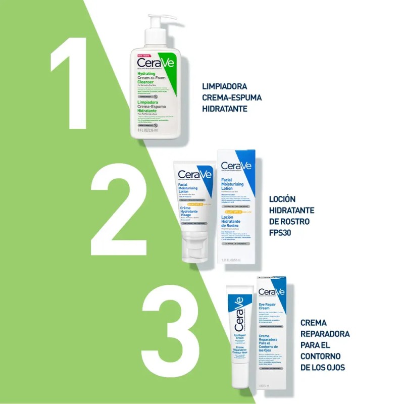 Crema Espuma Cerave Limpiadora Hidratante Para Rostro 236ml Momento de