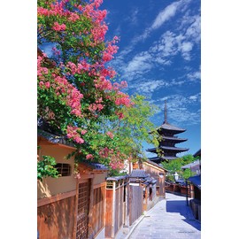 1000 Piece Jigsaw Puzzle Road to Yasaka (Kyoto), Compact Piece (10.2 x 15.0 inches (26 x 38 cm)