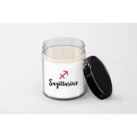 SpreadPassion Sagitarius Candle - Soy Wax Candle - Hand Poured Candle