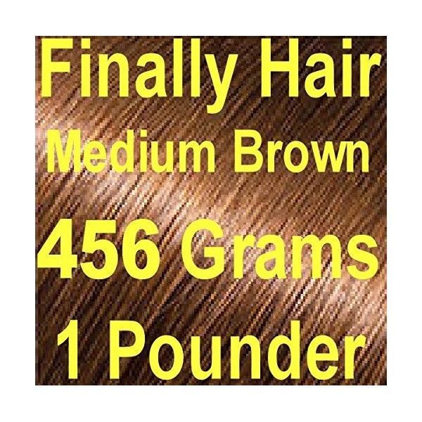 Finally Hair Building Fibers, 456 Grams, 1 Pound Refill. Use
