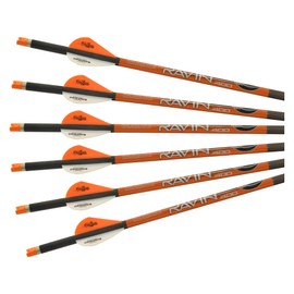 Ravin Carbon Crossbow Arrows 400 Grain .003 - SIX Pack