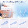 Travel Cutlery Set with Case Plastic Reusable Cutlery Set for