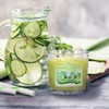 Colonial Candle Cucumber Fresca Scented Jar Candle, 2 Wick, 3.5
