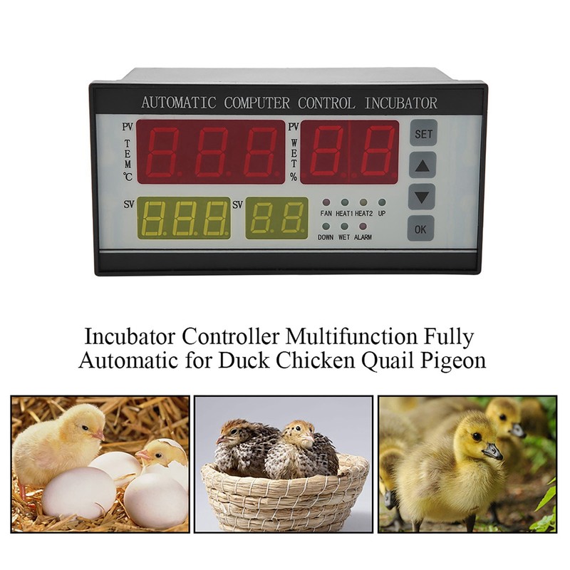 Incubator Controller Multifunction Fully Automatic for Duck Chicken Quail