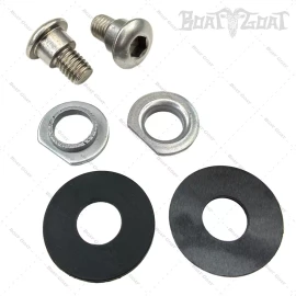 MotorGuide X3 Rear Hardware Kit - Bow Mount Shoulder Bolts + Bushings -8M0089427