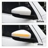 SINGARO Car Rear View Mirror Stickers Decor Car Body Sticker