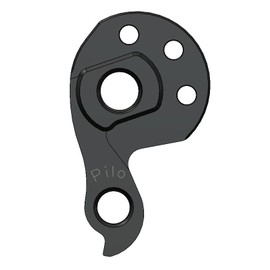 Pilo D1283 Derailleur Hanger Compatible/Replacement for Ragley MTB, Black