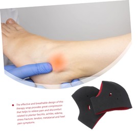 Healeved 2pcs Plantar Heel Support Ankle Brace Arch Support Comfortable and Breathable Design for Foot for Sports and Everyday Use