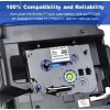 Brother Label Maker Tape TZe-241 18mm Black on White Laminated