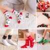 ZZXLOPEZ Christmas Socks Festive Socks Women's 36-42 Cotton Motif Socks
